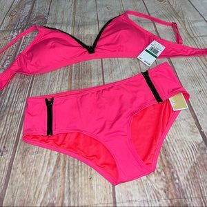 Michael Kors two piece bikini swimsuit large